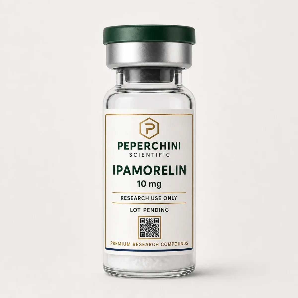 Ipamorelin — 10 mg research material vial