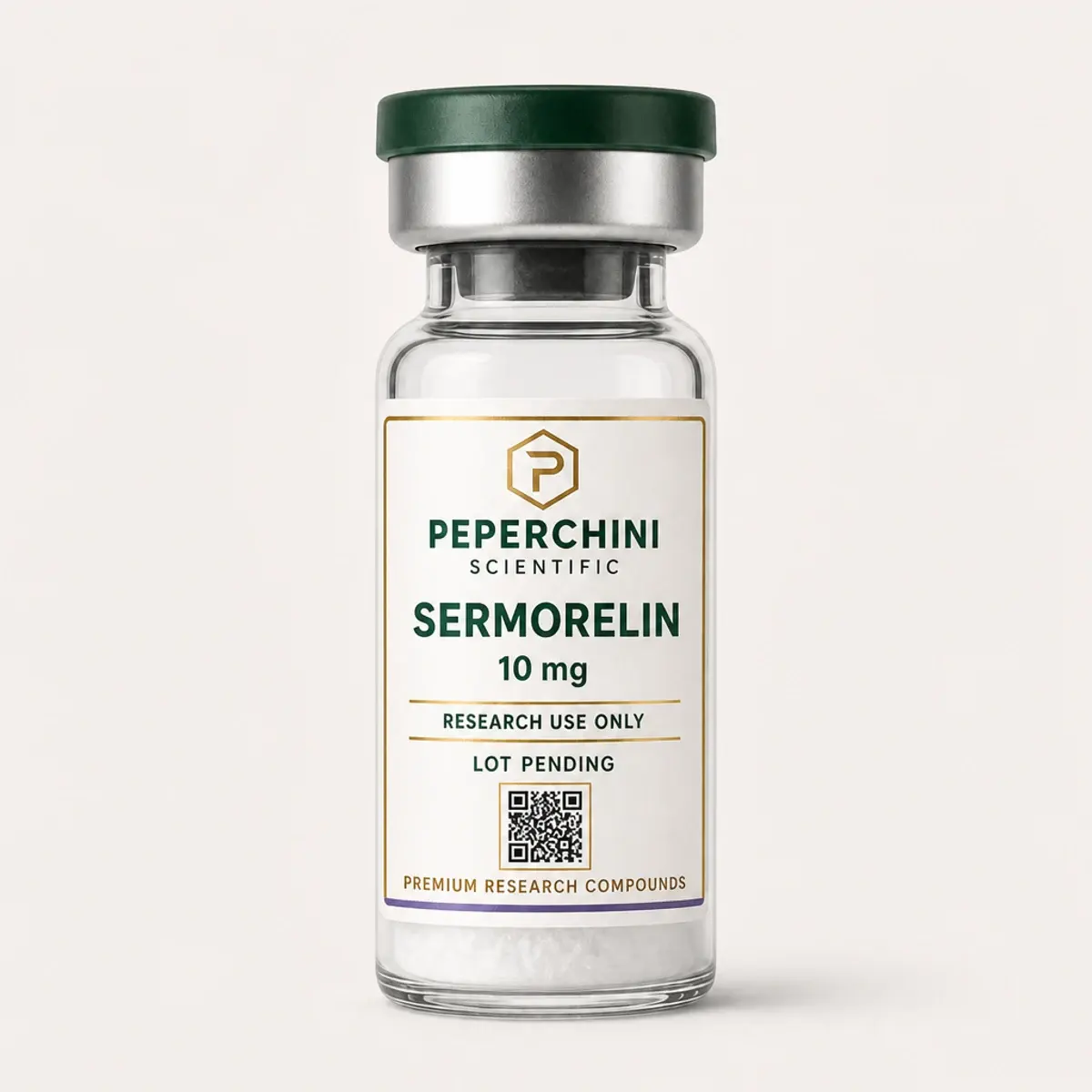 Sermorelin — 10 mg research material vial