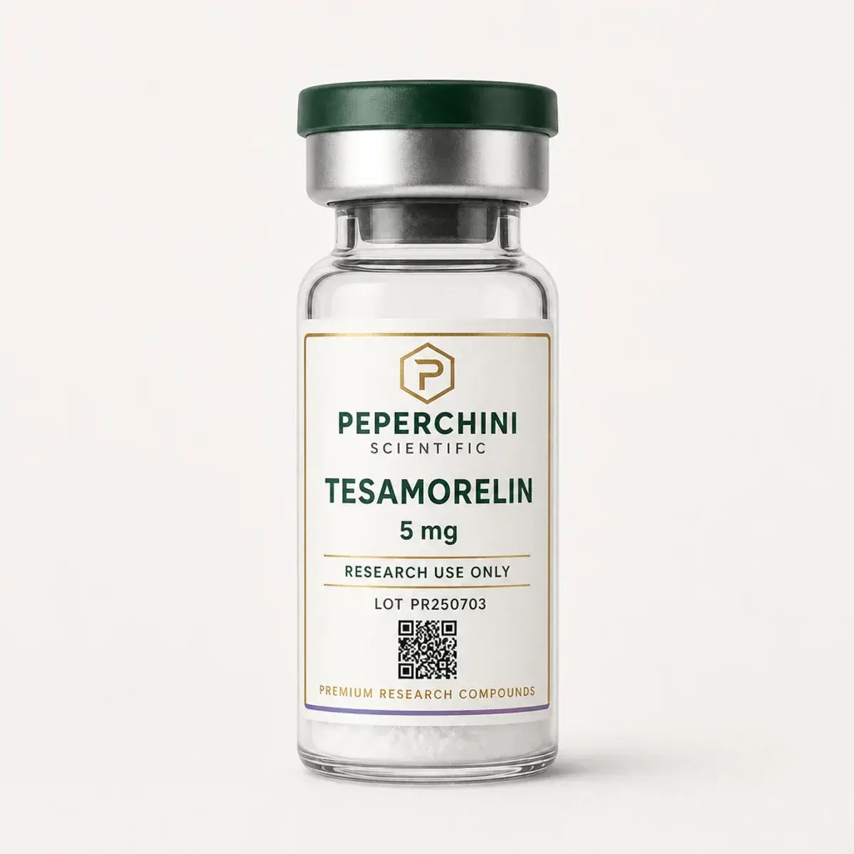 Tesamorelin — 10 mg research material vial